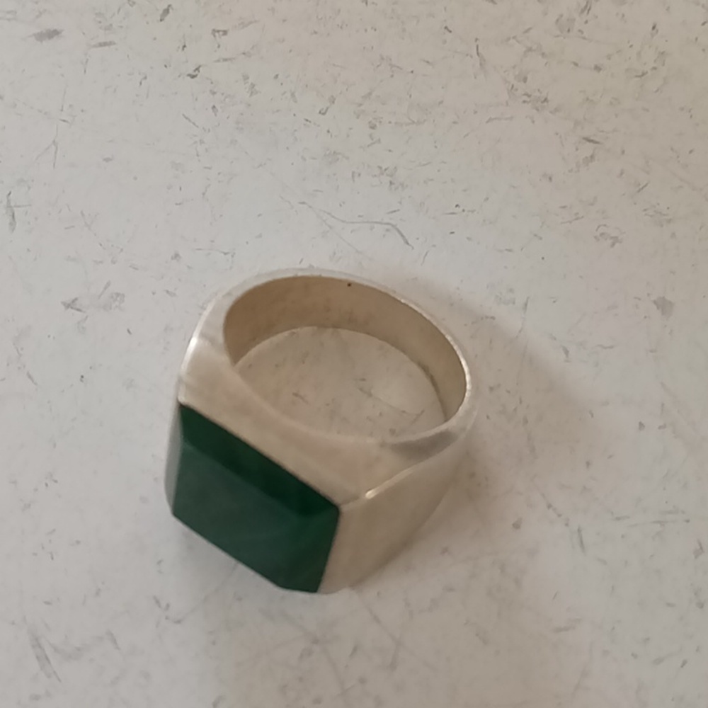 Solid Silver Ring - image 3